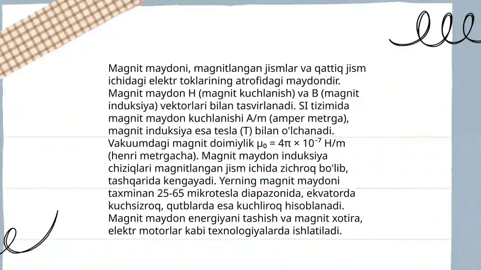 Magnit maydoni 4