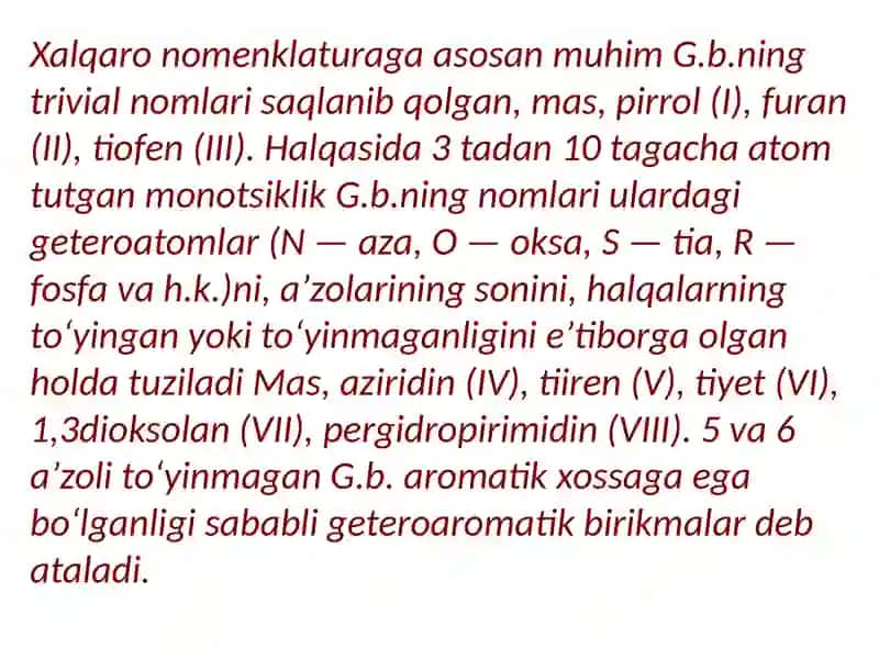 GETEROXALQALI BIRIKMALAR ASOSIDA ISHLAB CHIQARILADIGAN ZAMONAVIY DORI VOSITALARI 4