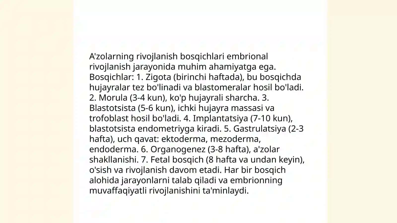 Vaqtinch a'zolarning tuzulishi va mohiyati 4