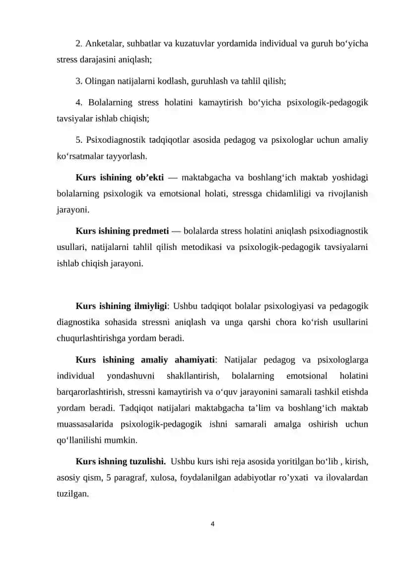Bolalarda stress holatini aniqlashning psixodiagnostik usullari 4