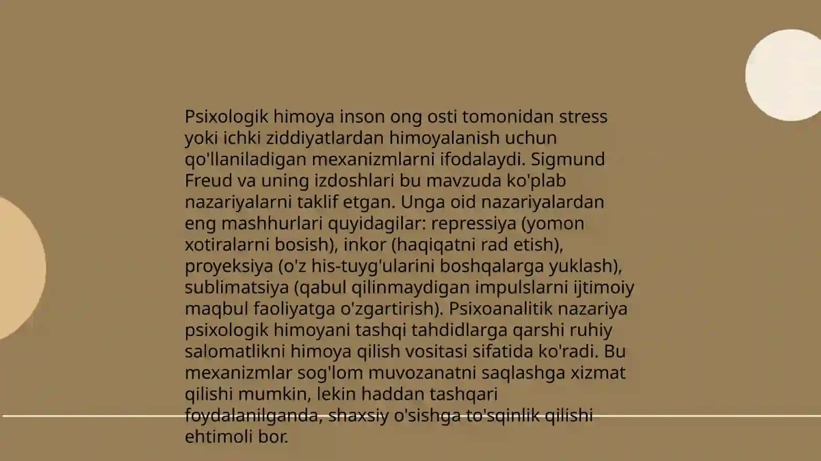 Psixologik himoya mexanizmlari va ularning diagnostika metodiklari 4