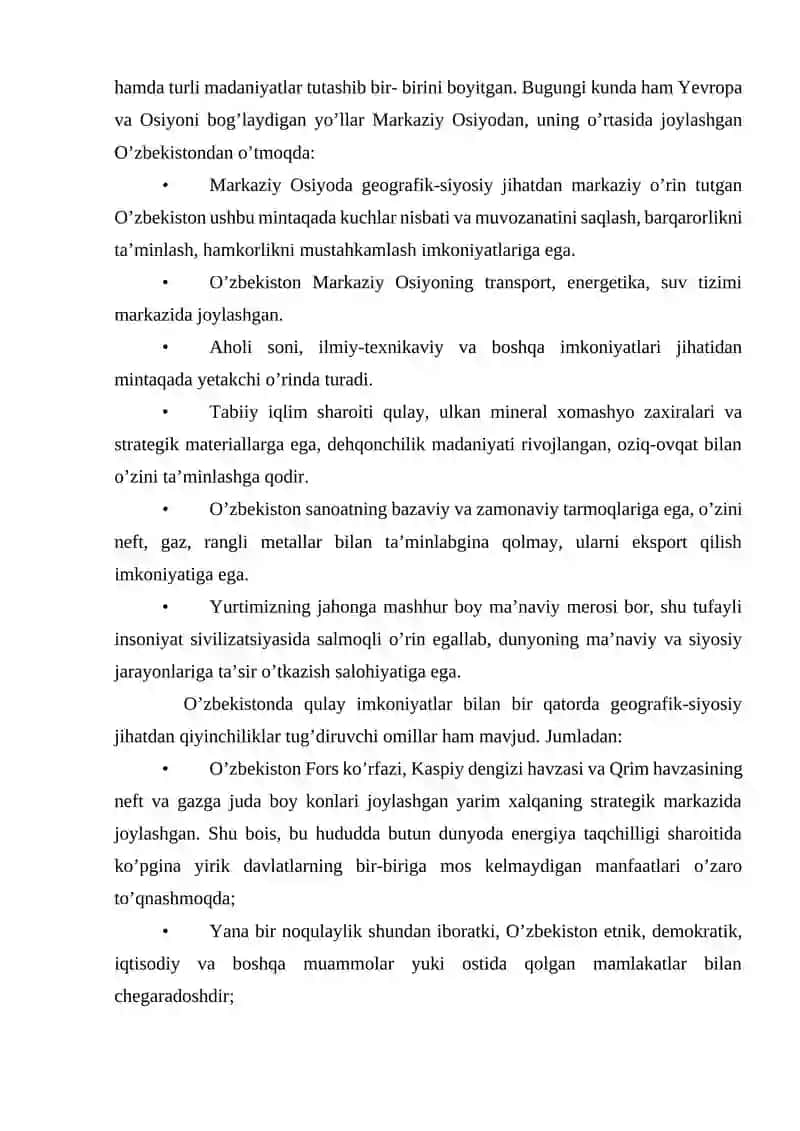SIYOSIY-HUQUQIY SOHADAGI USTUVOR HALQARO REYTINGLAR VA ULARGA O‘ZBEKISTONNING INTEGRATSIYALASHUVI. 4