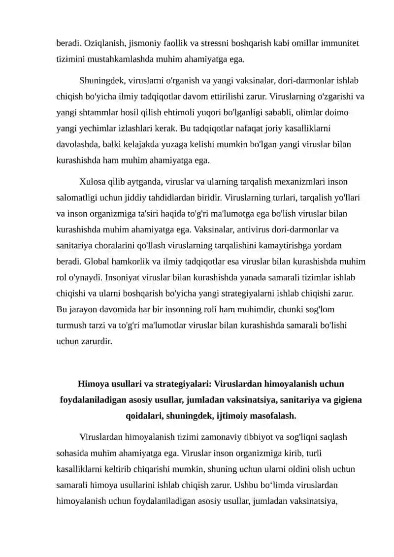 Virusdan himoyalanish tizimini yaratish 4