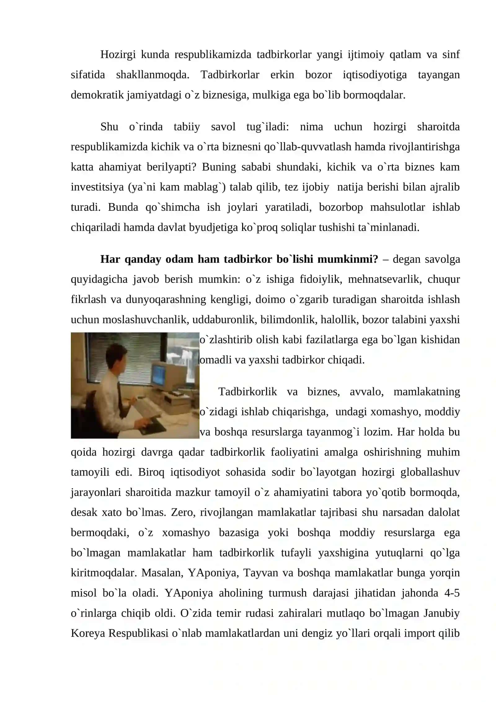 Innovatsion Tadbirkorlik Faoliyatini Tashkil Etishning Jahon Tajribasi 4