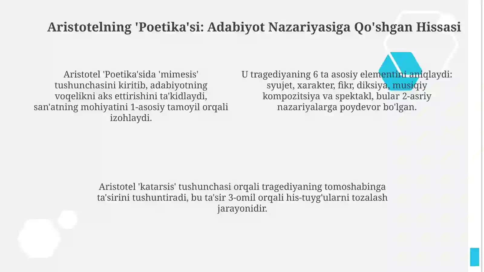 G’arb mumtoz adabiyotida adabiy-tanqidiy qarashlar taraqqiyoti 4