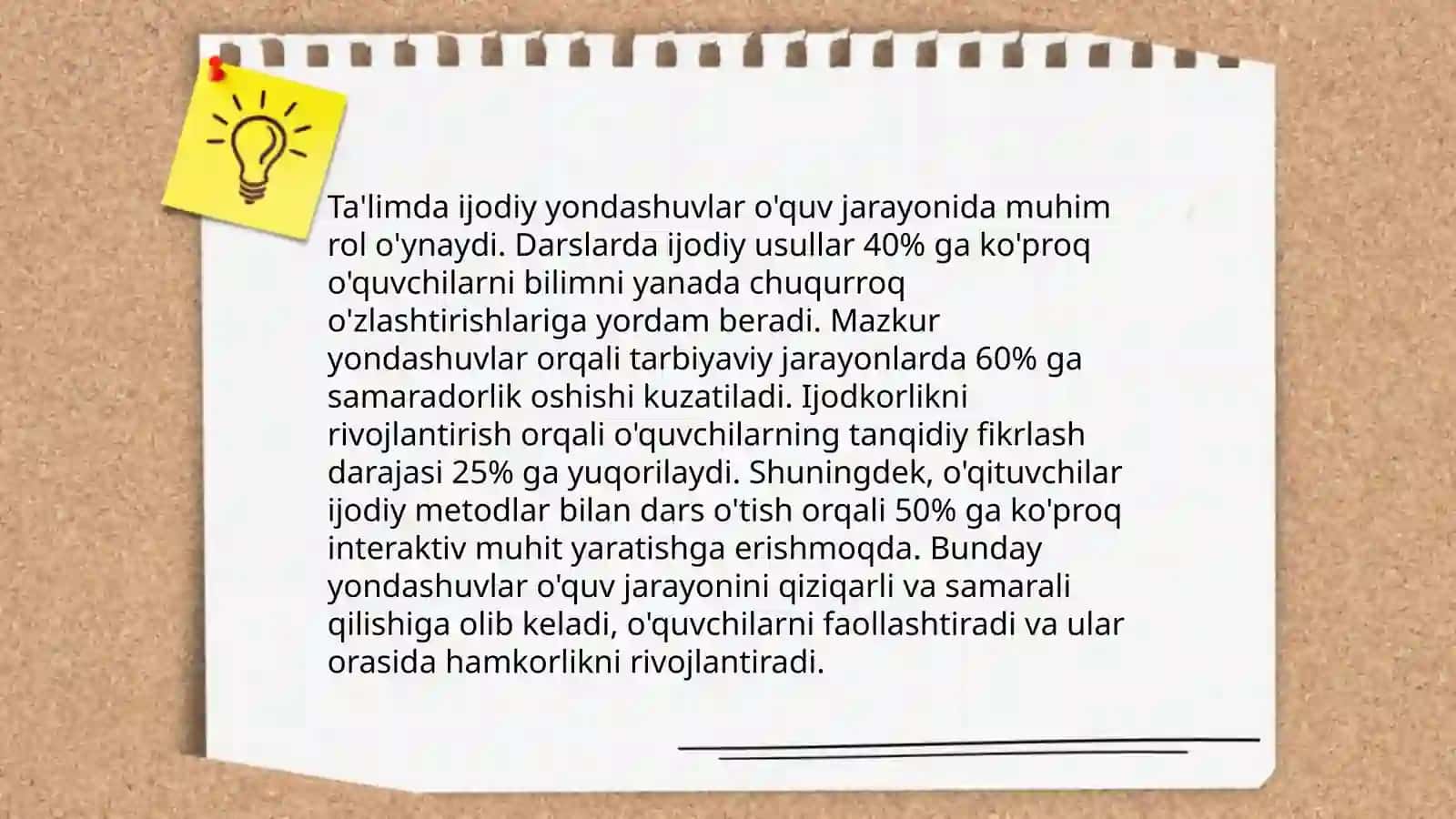 Pedogogik faolyatda ijodiyot va innavatsiya 4