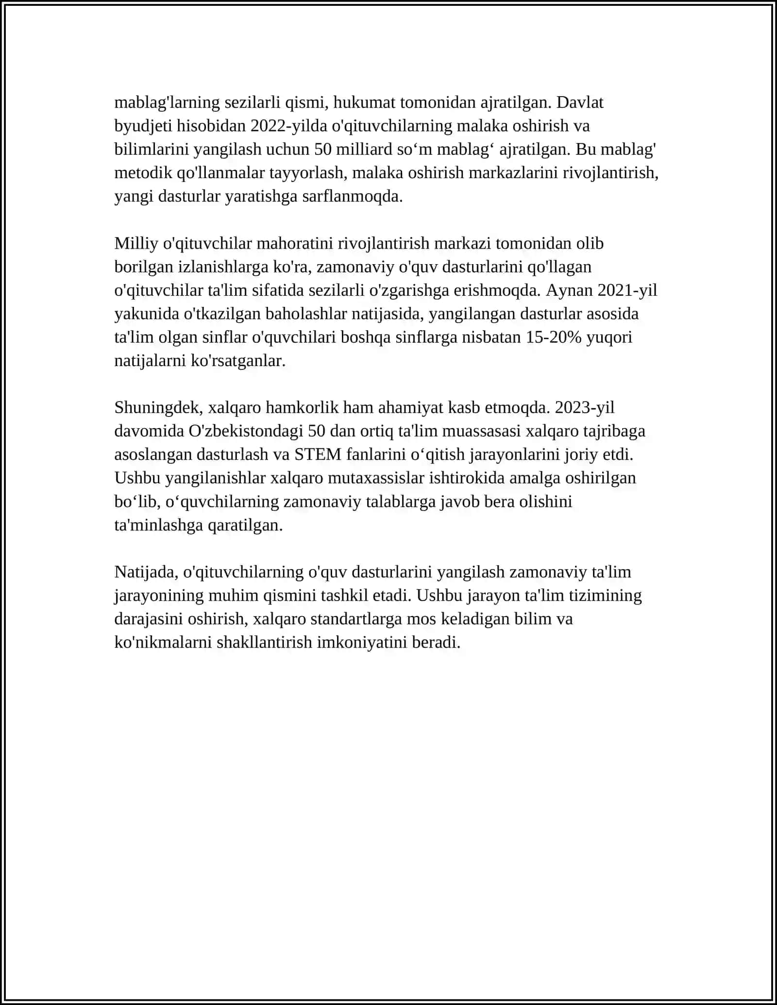 G'ARB MAMLAKATLARI VA MDHDA MUTAXASSIS PSIXOLOGLARNI TAYYORLASHNI SIFATINI OSHIRISH JIHATLARI 4