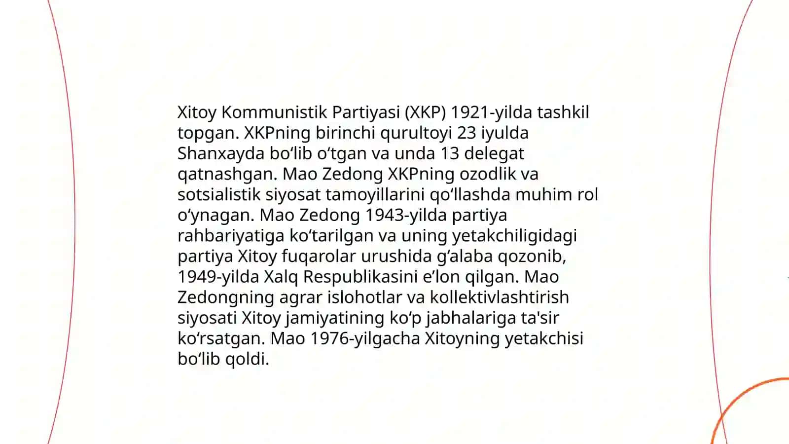 Maozedong Xitoy tarixidagi o'rni 4