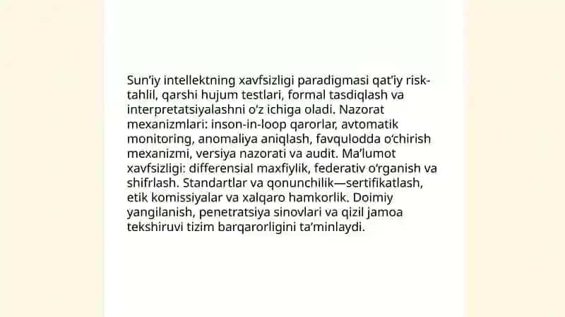 Sunʼiy intellekt - xavf, qulaylik va kelajakdagi oʻzgarishlar 4