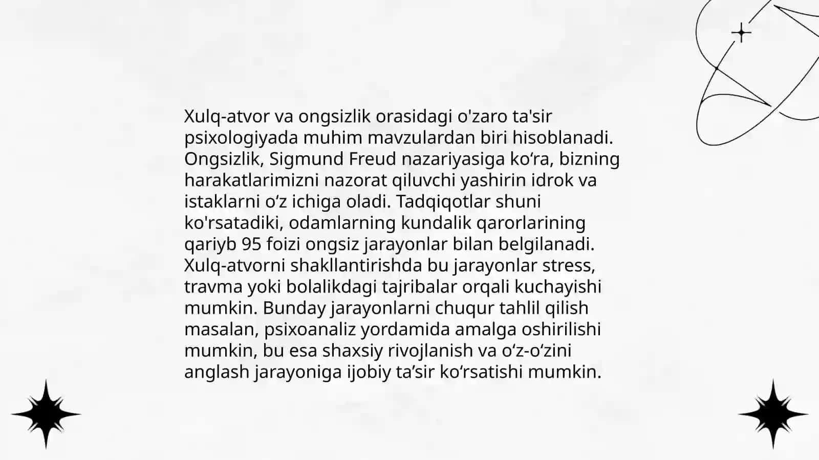 Umumiy Psixologiya fanidan tayyorlagan taqdimot 4