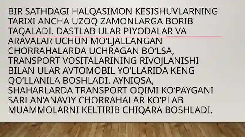 Birsathdagi halqasimon kesishuvlar 4