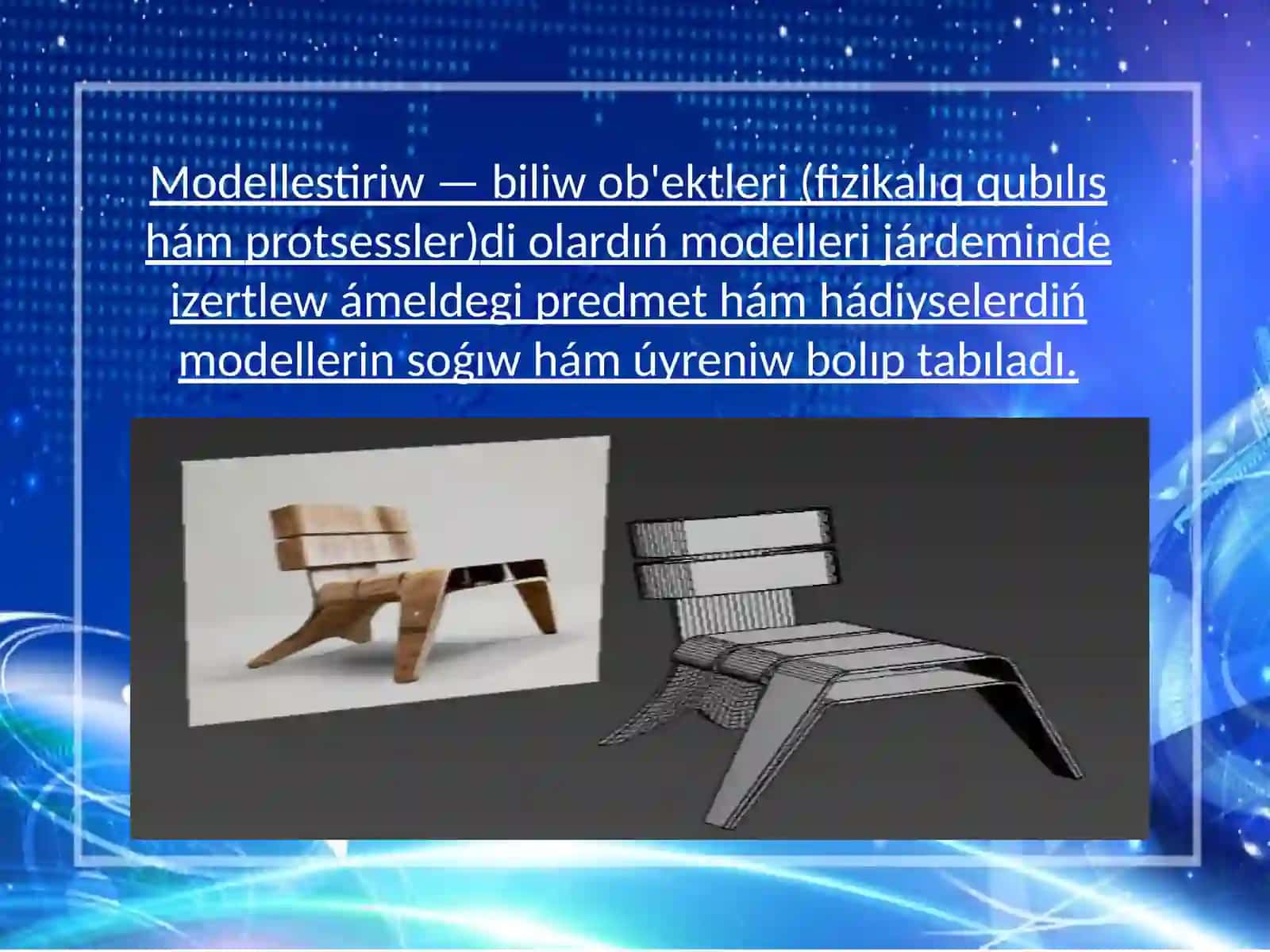Axbarat texnologiyalari hám processleri matematik modellestiriw 4