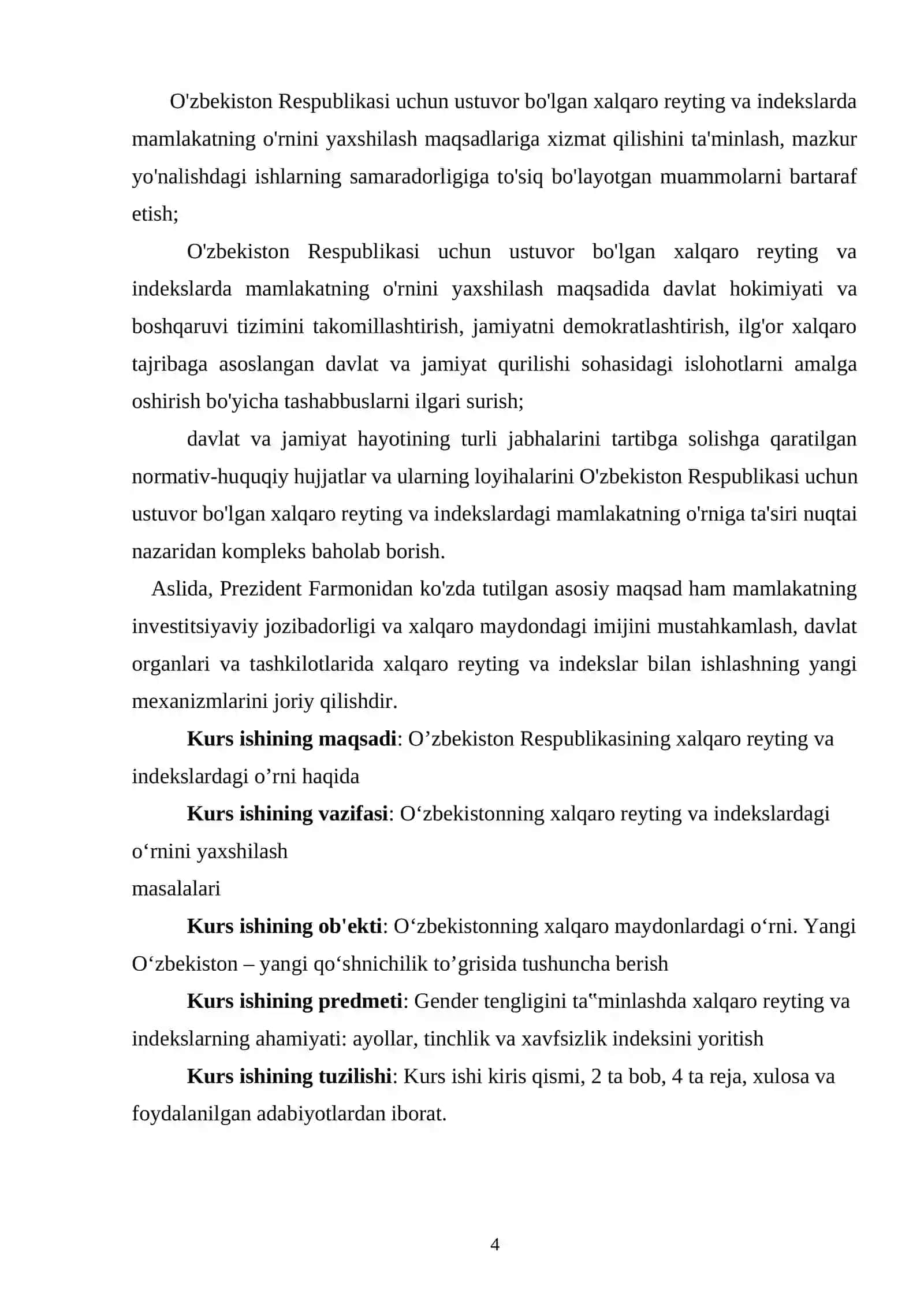 O'zbekiston Respublikasining Xalqaro Reyting va Indekslardagi O'rni va Nufuzining Ortib Borishi 4