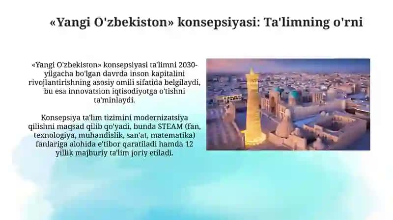 Ta'limning o'rni va ahamiyati 4