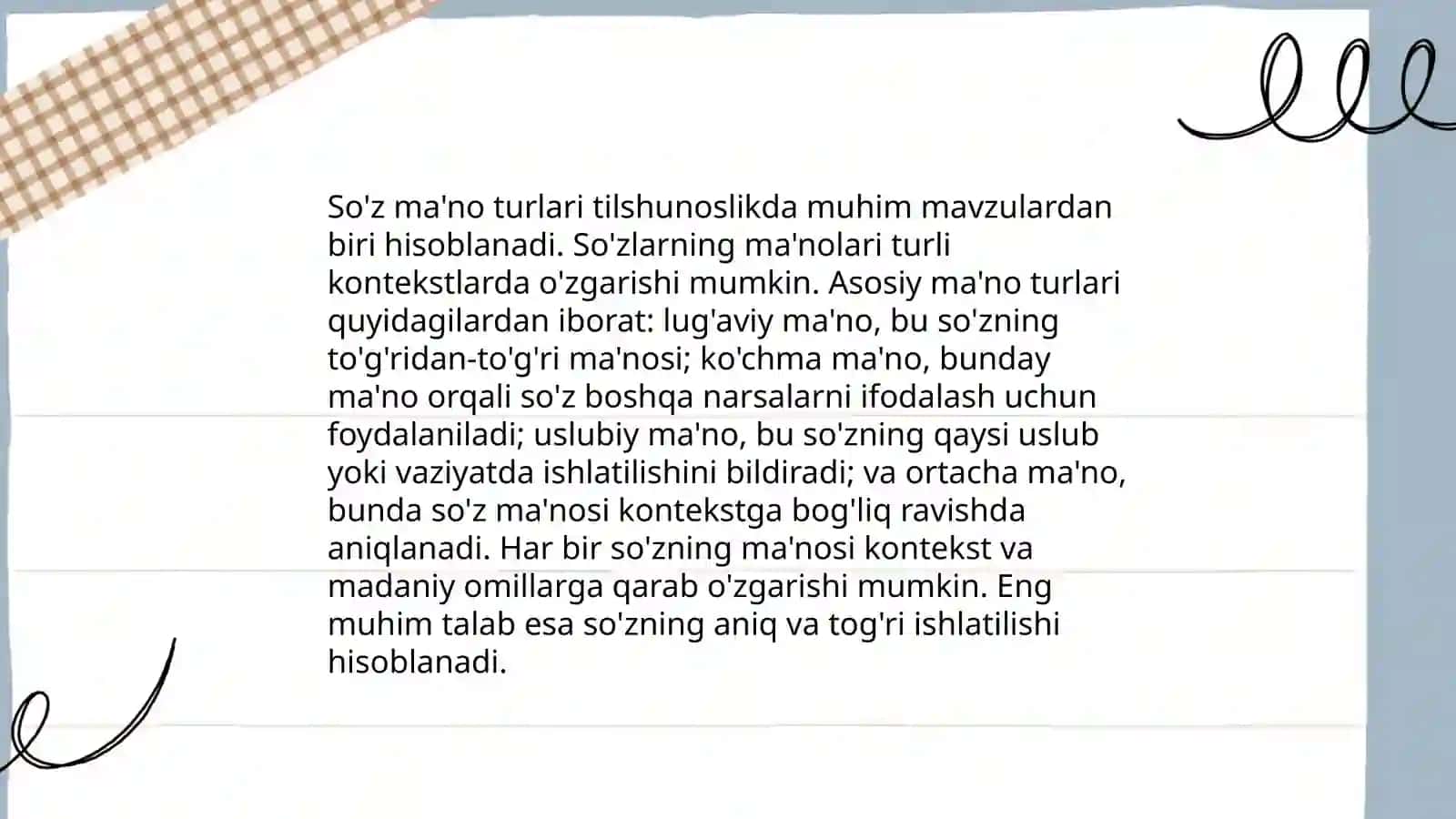 Leksik semantik sistemalar 4
