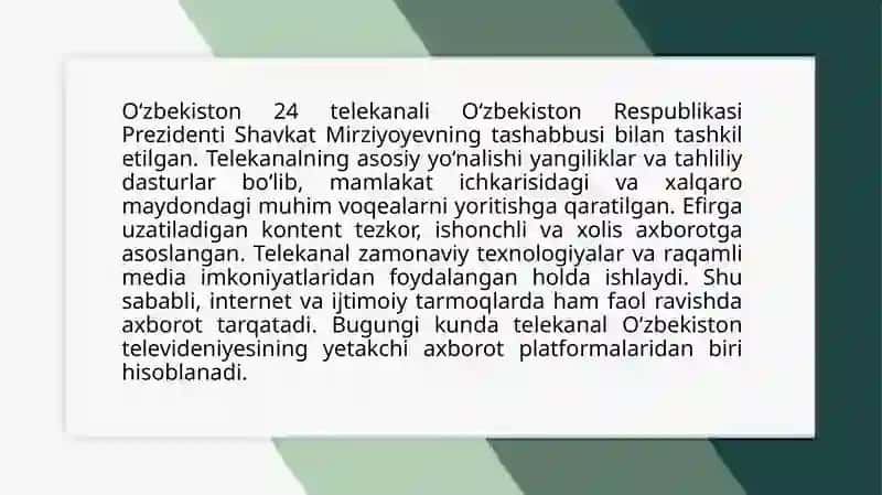 Oʻzbekiston24telokanali 4