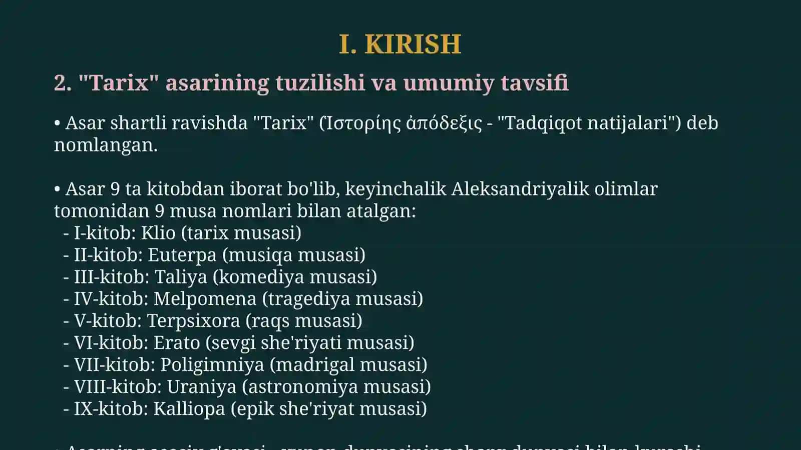Gerodotning "Tarix" asarining Yunon-fors urushlari haqida manba sifatida ishlatilishi 4