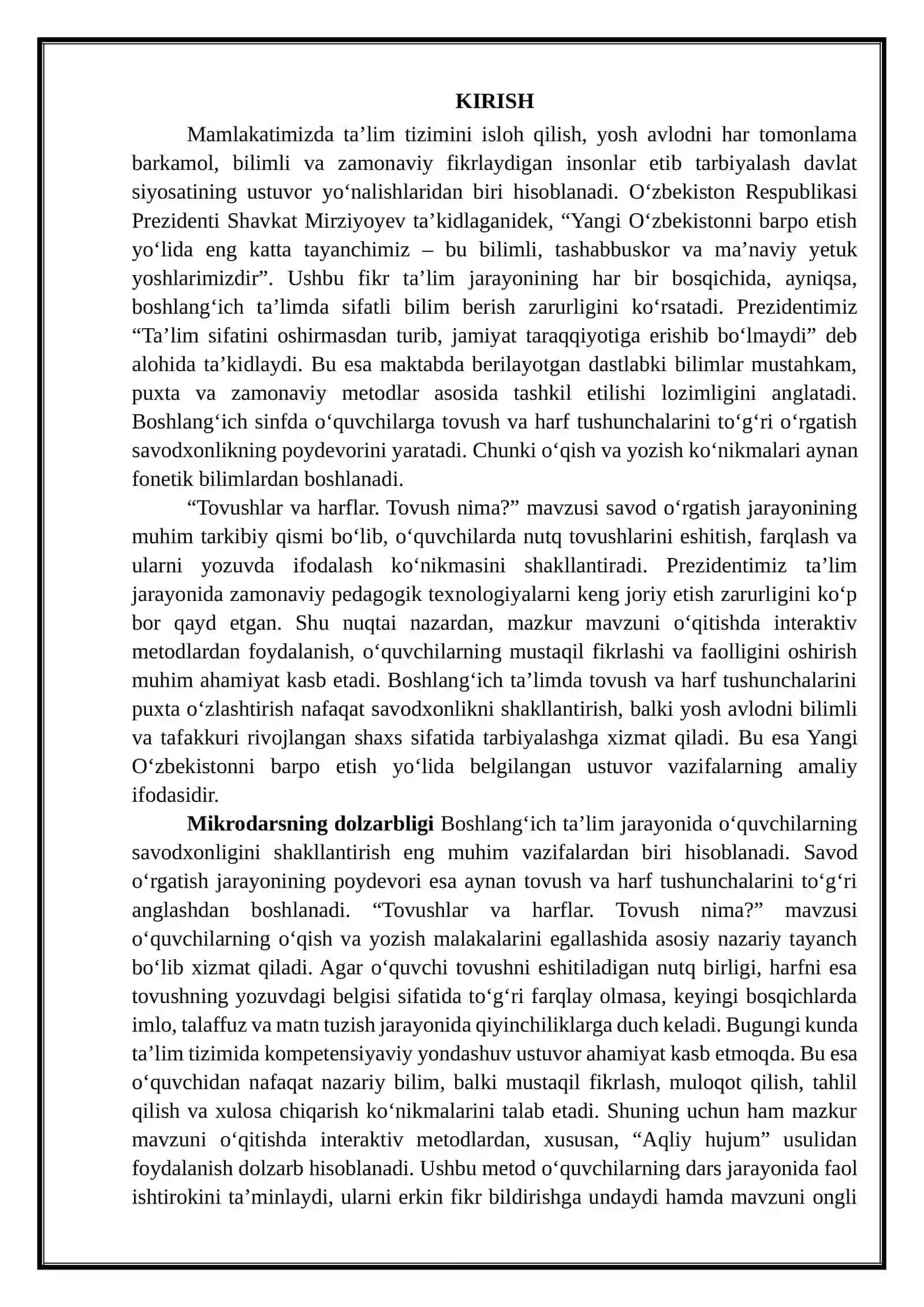 Tovushlar va harflar. Tovush nima? 4
