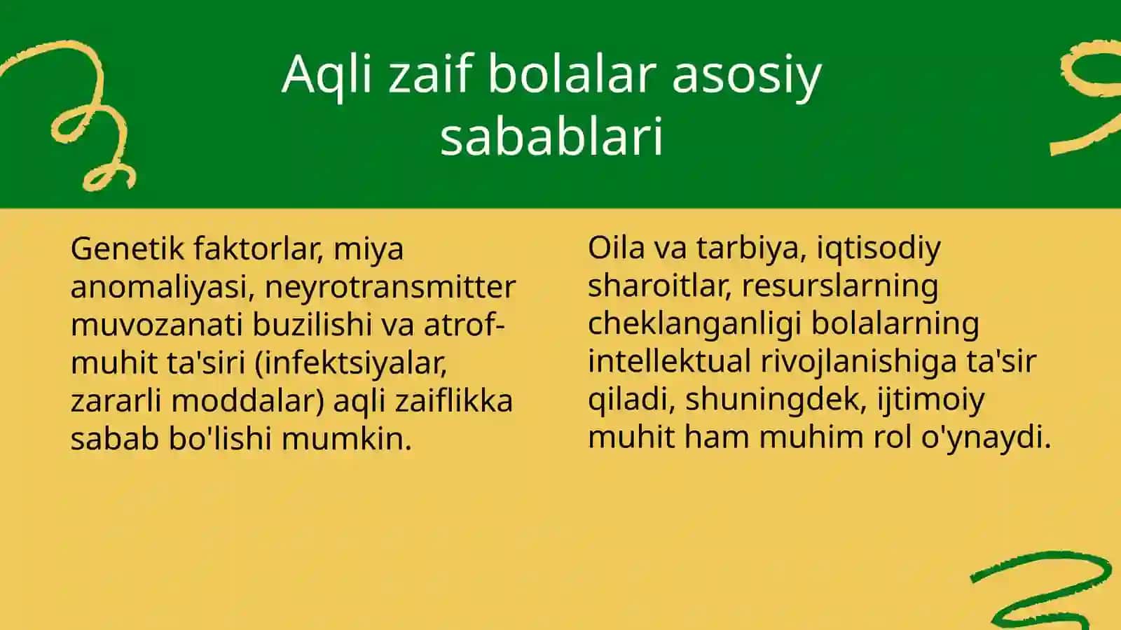 Aqli zaif bolalar haqida ma lumot 4
