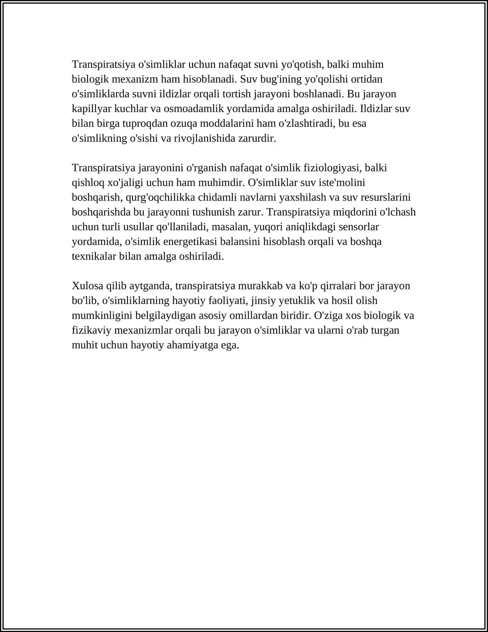 TRANSPIRATSIYA XILLARI VA UNI BOSHQARISH MEXANIZMLARI (VENN DIAGRAMMASI) 4