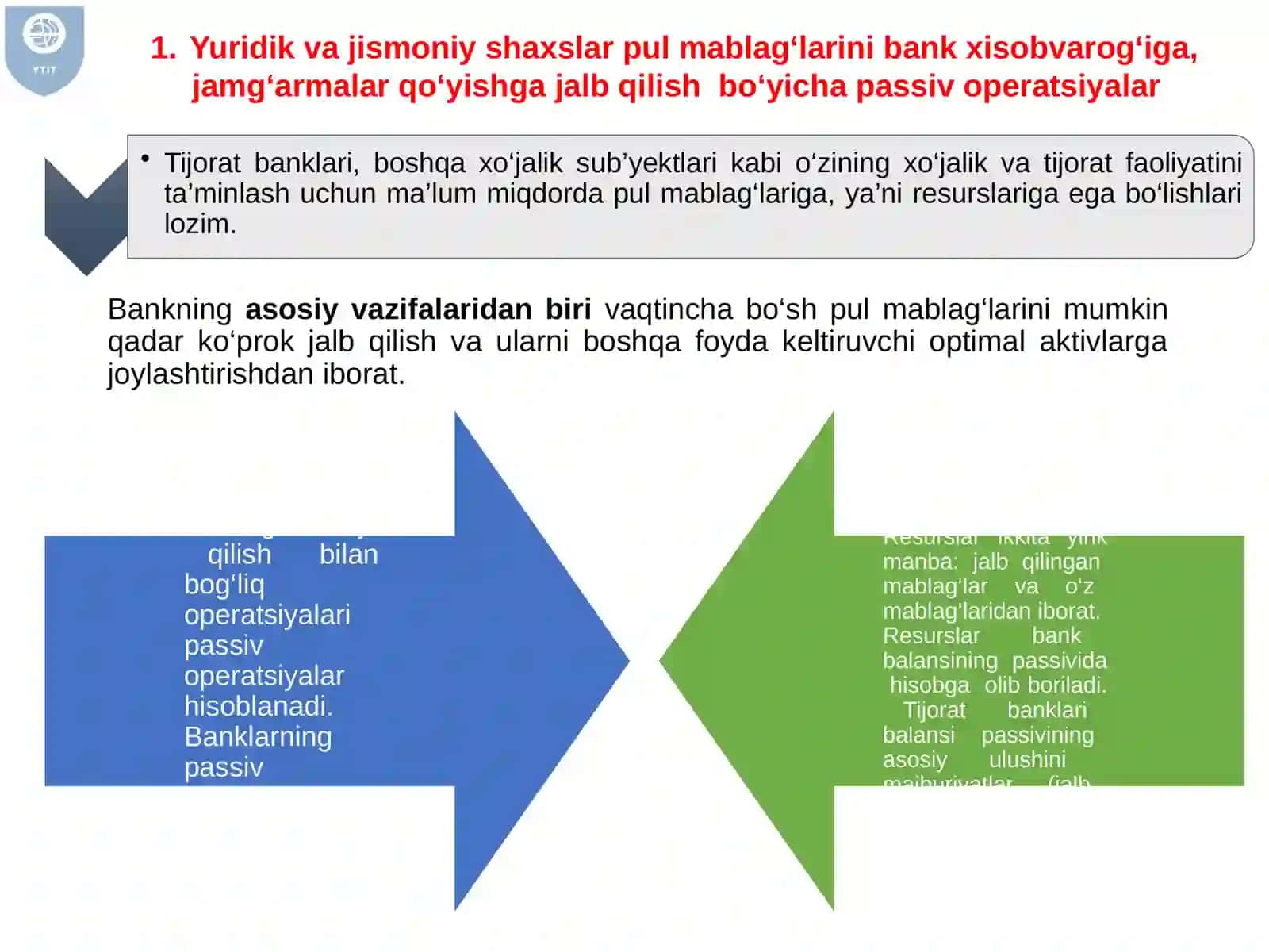 Tijorat banklarining aktiv va passiv operatsiyalari 4