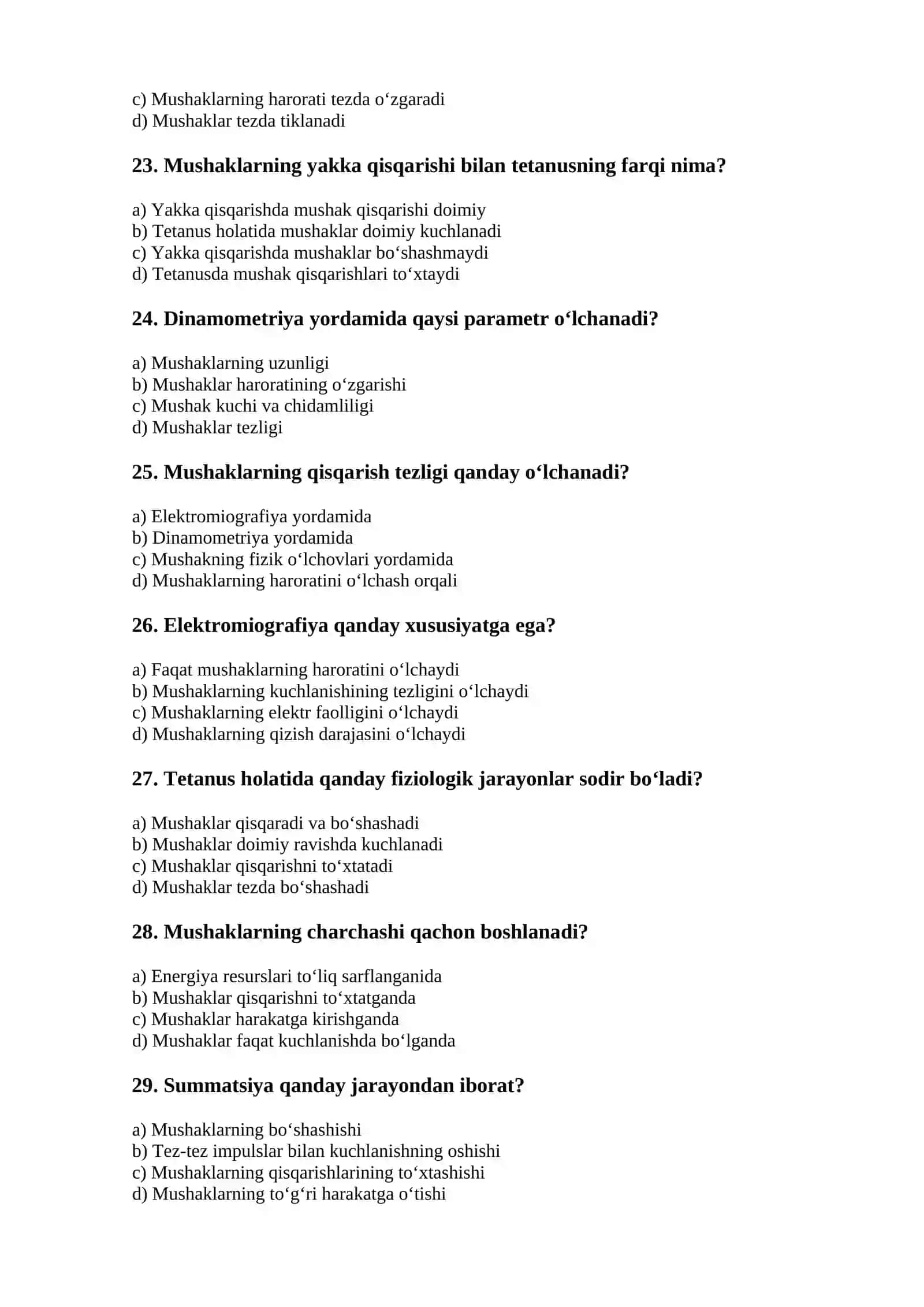 Mushaklar va muskullar tizimida o‘tkazilayotgan o‘zgarishlar 4