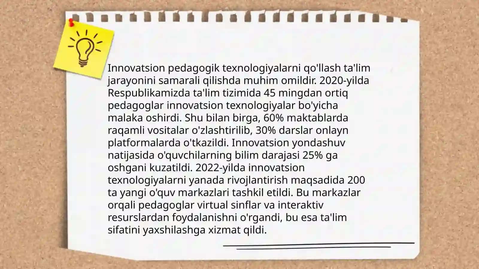 O'qituvchi tarbiyachilik mahoratining zamonaviy talablari 4