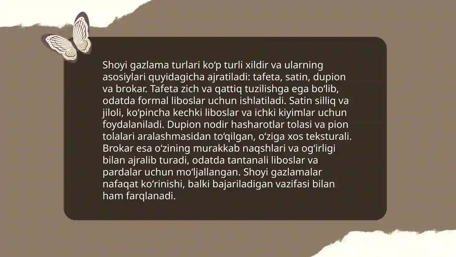 Soʻfiylik va shoyi gazlamalar 4
