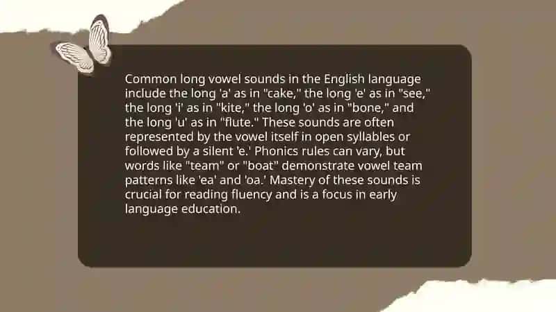 Long Vowels, Diphthongs, and Triphthongs 4