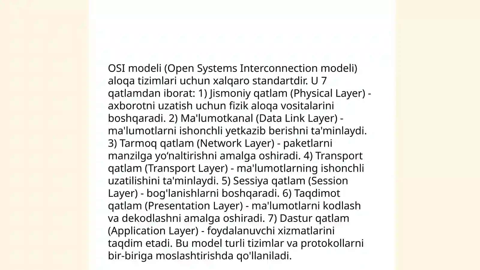 Kompyuter Tarmoqlari Arxitekturasi 4