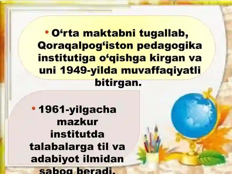 Qoraqalpog‘istonning Chimboytumani Azotovulida (1929-2008) 4