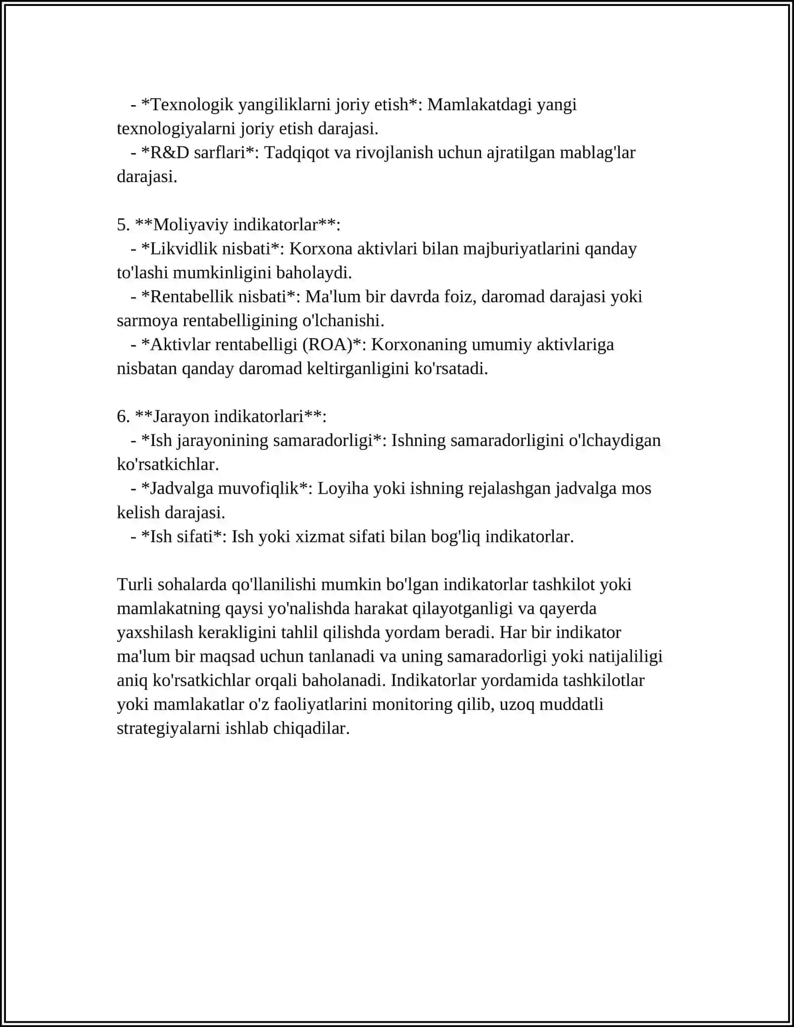 INDIKATORLAR. KALIY DIXROMAT ERITMASINI TAYYORLASH 4
