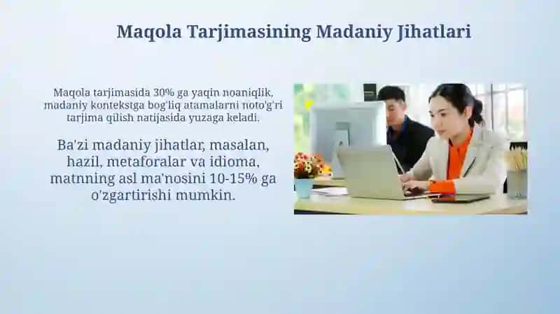 Maqola Tarjimasining Grammatik Jihatlari 4