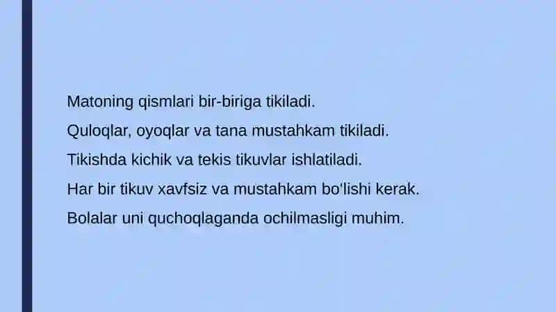 Quyoncha shaklidagi oʻyinchoq 4