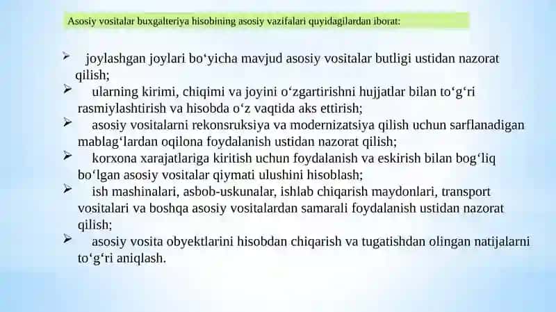 Asosiyvositalarhisobi 4