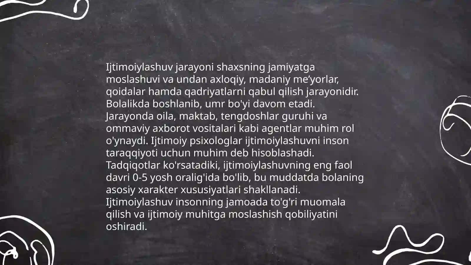 Shaxsning rivojlanishi tarbiyasi va ijtimoiylashuvi tarbiya maqsadi va vazifalari 4