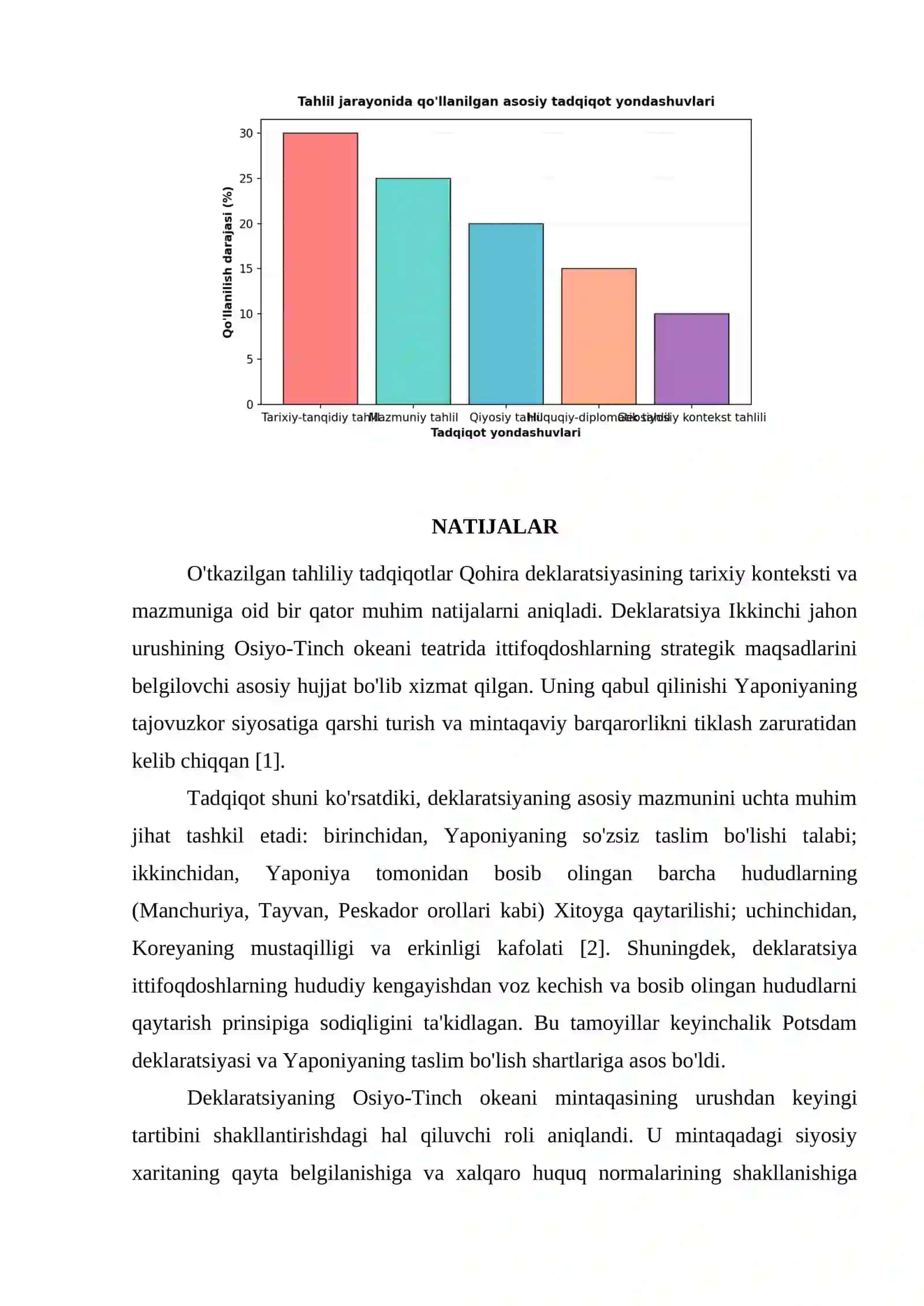 QOHIRA DEKLARATSIYASI TARIXI VA MAZMUNI BORASIDA TAHLILIY 4
