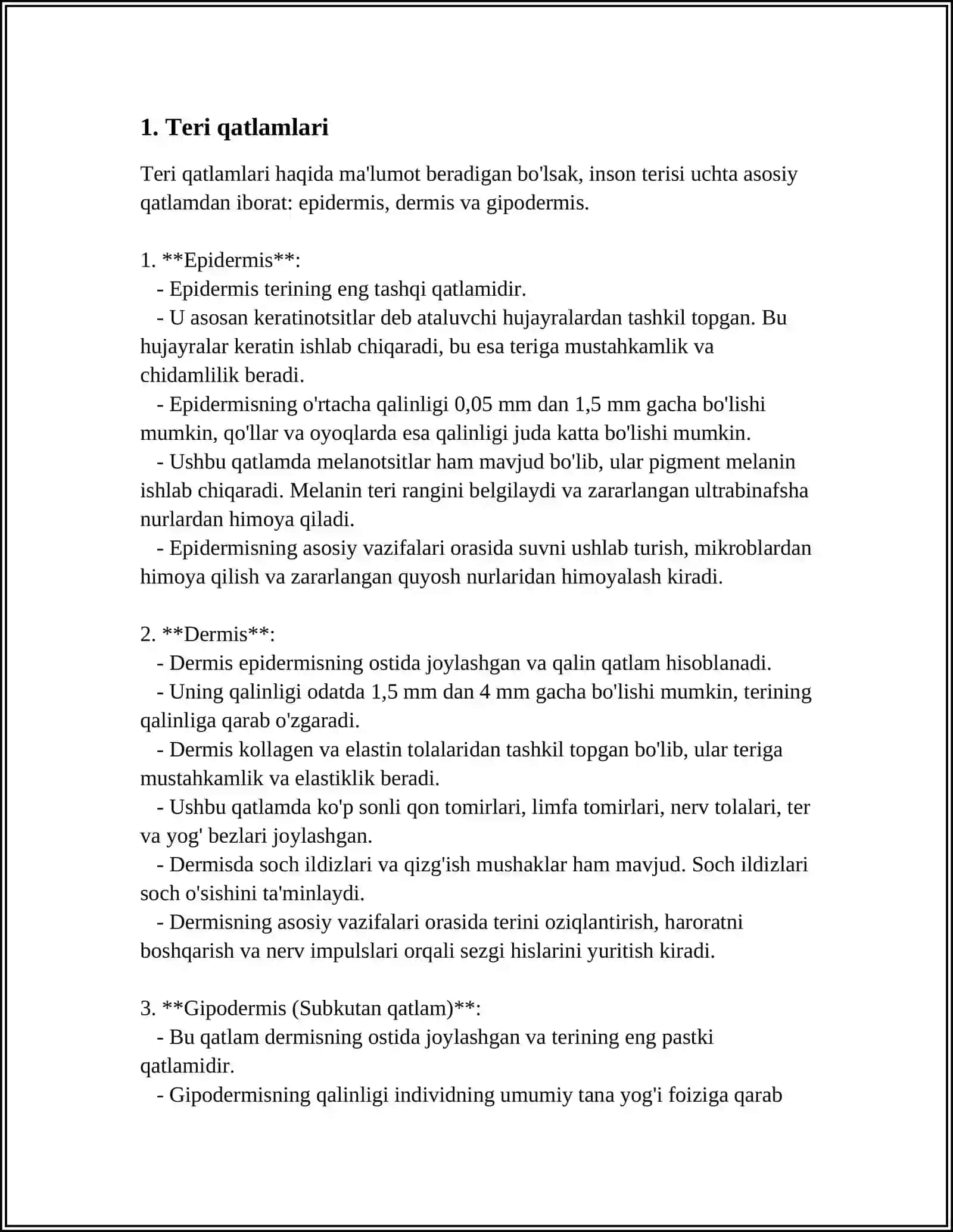 TERI TUZILISHI VA FUNKSIYASI 4