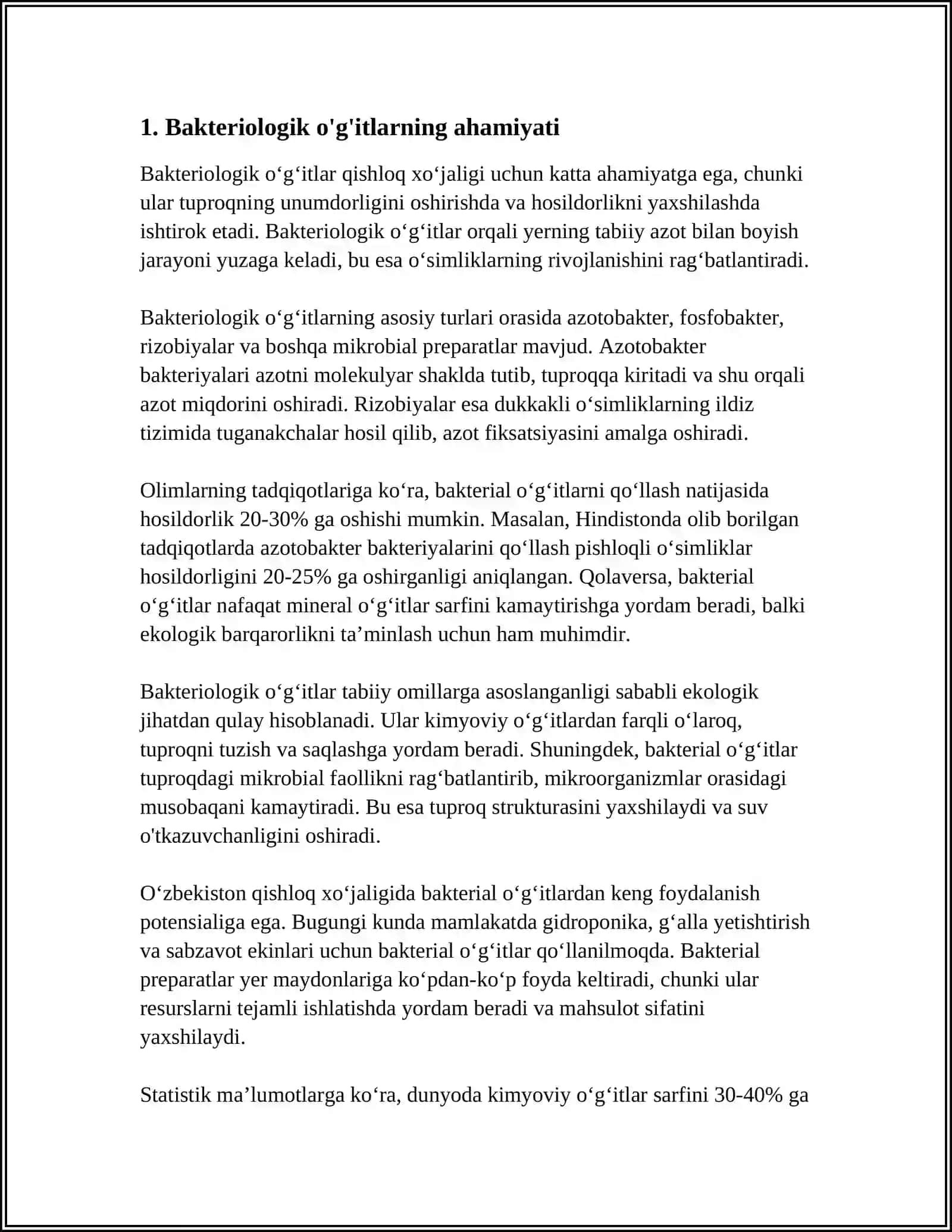 Bakteriologik O'g'itlar 4