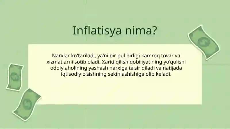 INFLYATSIYA VA INFLYATSIYAGA QARSHI SIYOSAT 4