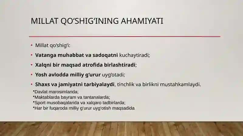 Millatqo’shig’i 4