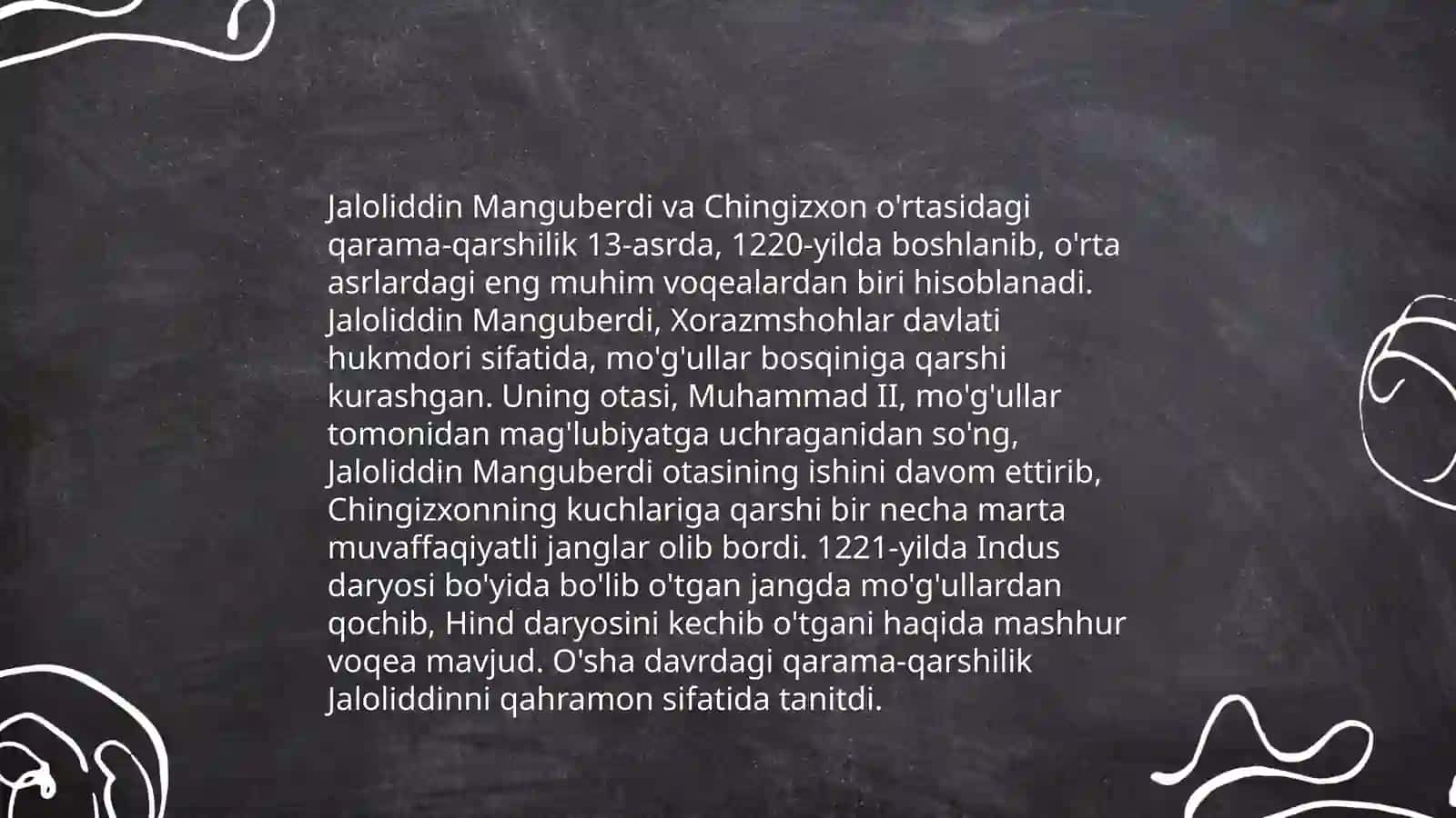 Jaloliddin Manguberdi- Vatan himoyachisi 4