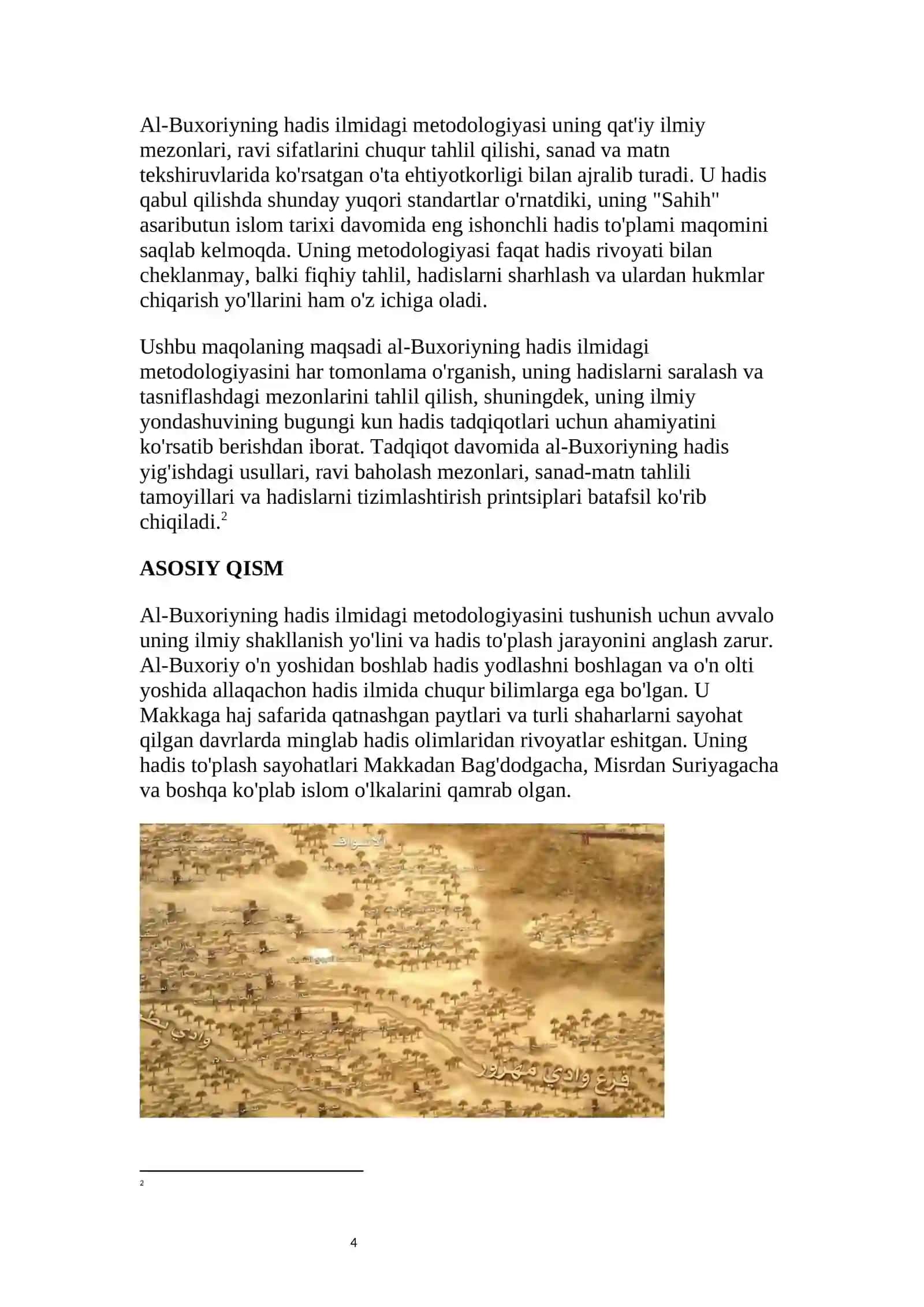 IMOM AL-BUXORIYNING HADIS ILMIDAGI METODOLOGIYASI 4