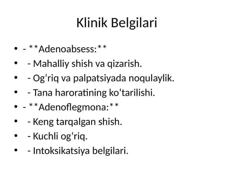 Adenoabsess va Adenoflegmonalar 4
