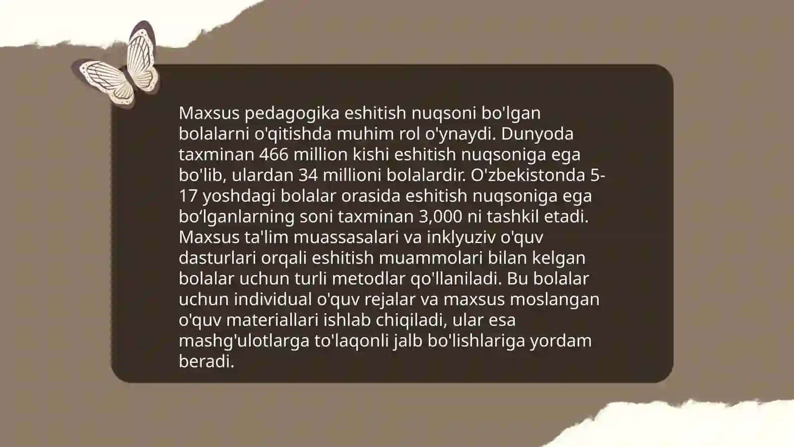Tabiatshunoslik darslarida eshititishida nuqsoni boʻlgan bolalar tafakkurini shakllantirish 4