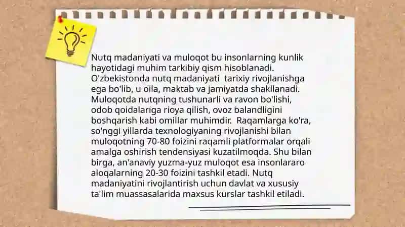 Nutq uslublarini o'qitish orqali o'quvchilarda muloqot madaniyatini shakllantirish metodikasi 4