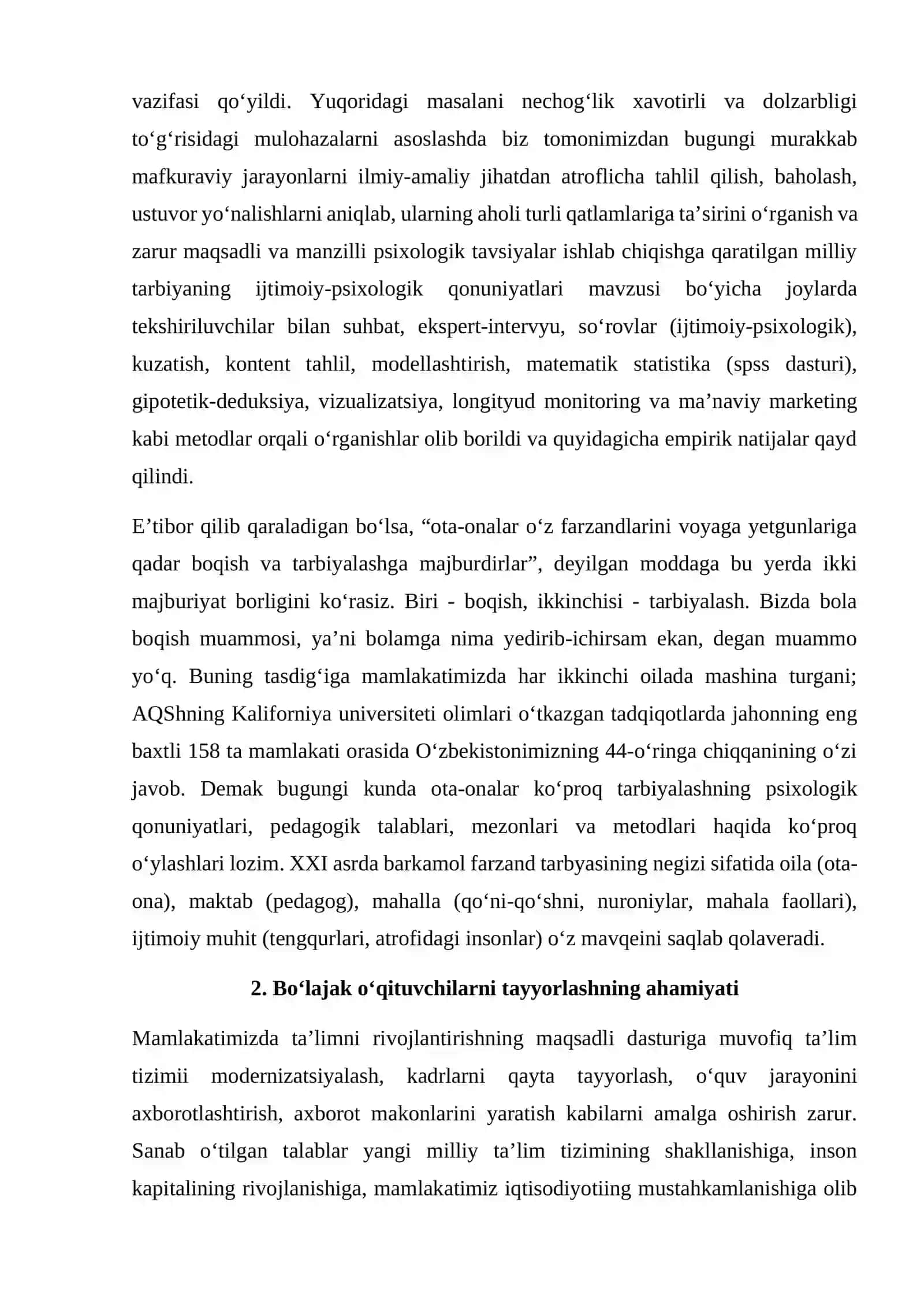 Bo’lajak o’qituvchilarni milliy tarbiyaviy faoliyatga tayyorlash 4