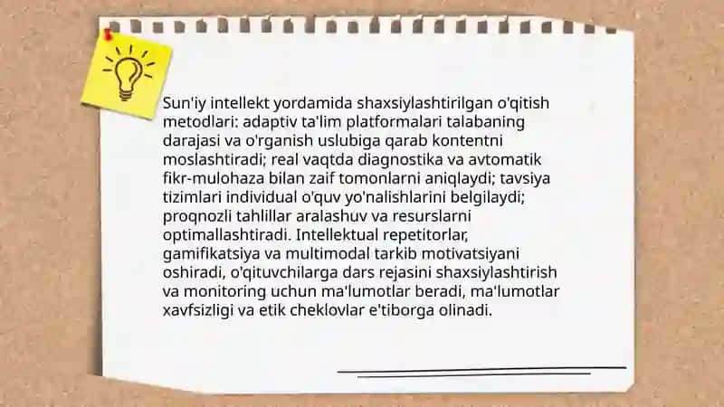 Innovatsion texnologiyalar ta'lim sifatini oshirish manbai sifatida 4