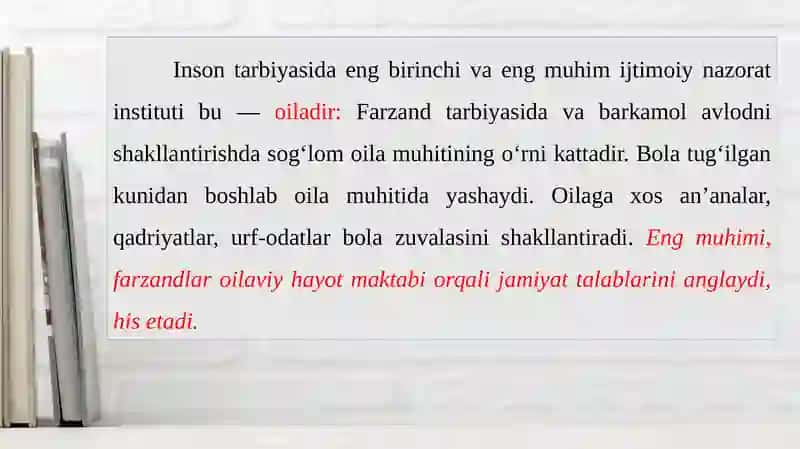 Deviant xulq-atvor tushunchasi. Deviant xulq-atvor turlari. O‘smirlik yoshida deviant xulq-atvorning namoyon bo‘lishi. Deviant xulq-atvorning kelib chiqish sabablari. Deviatsiya konsepsiyalari. 4