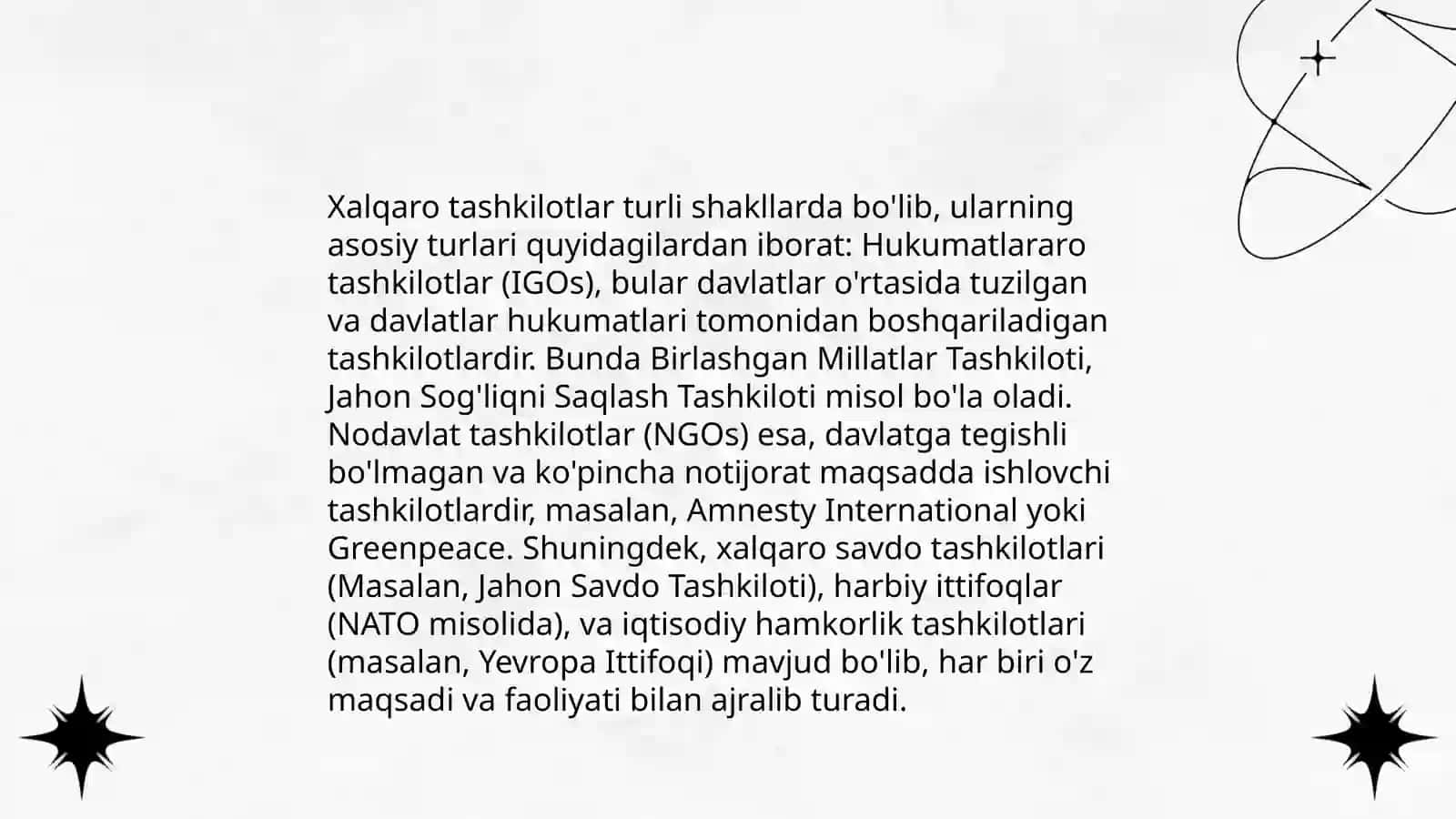Xalqaro tashkilotlar tarixi 4
